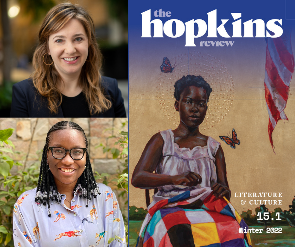 Dora Malech and Kosiso Ugwueze on The Hopkins Review's bold future
